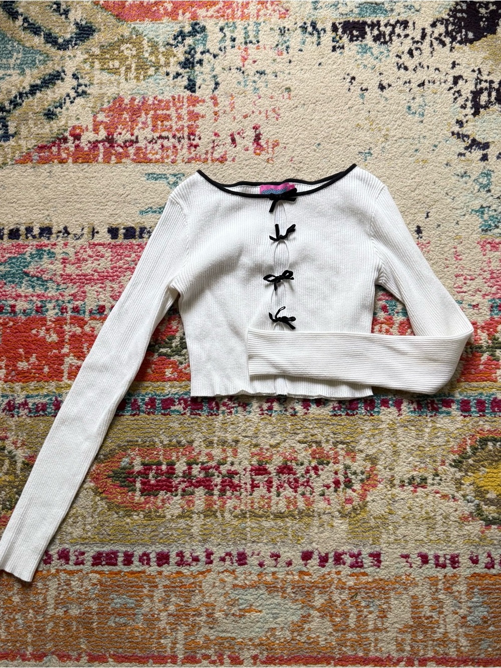 Editked Long Sleeve Top